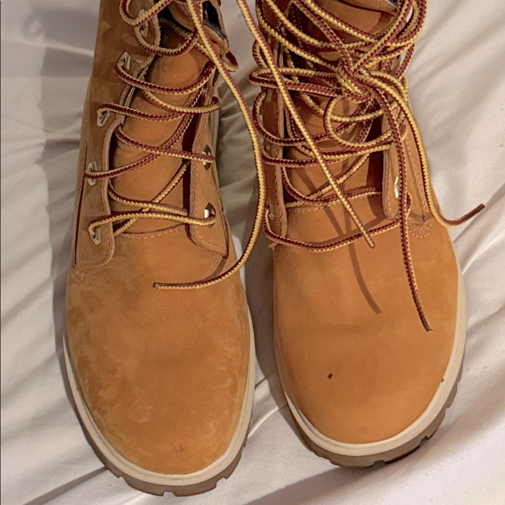 @jahcourtneyw : 💛NEW 14" Timberland™ Knee-High Boots Size 5.5💛 - Picture 14 of 14